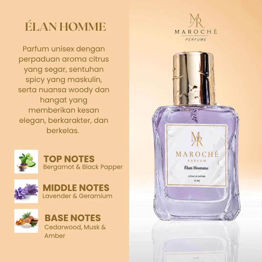 MAROCHÉ Elan Homme Extrait de Parfum
